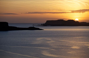 Sunset on the West Coast of Skye