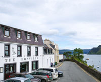 Bosville Hotel in Portree on the Isle of Skye. Bosville Hotel in Portree on the Isle of Skye.