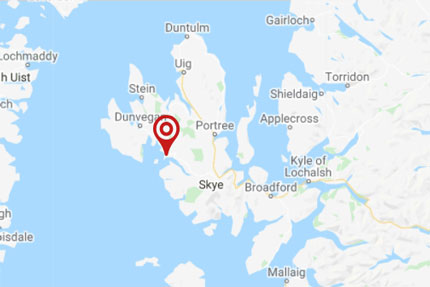 Oronsay Island Location