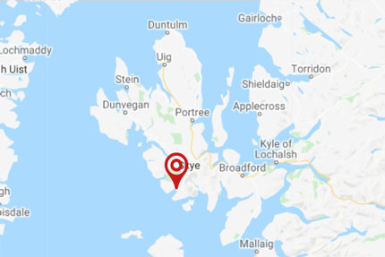 Rubh an Dunain Location