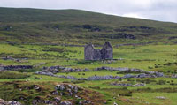 Ruined Unish House on Waternish Point, Skye Ruined Unish House on Waternish Point, Skye