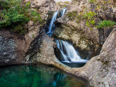 The Isle of Skye Fairy Pools, Scotland.