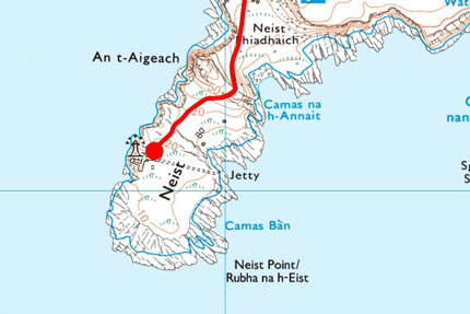 Neist Point Lighthouse Map